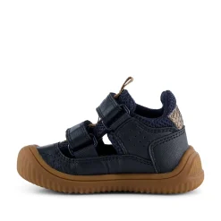 Kids Woden Tristan Sandal - Navy