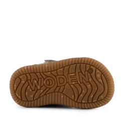 Kids Woden Tristan Sandal Pearl - Silver Mink