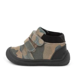 Kids Woden Tristan Suede - Green Camouflage