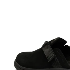 Women Woden Vega Clog Suede - Black