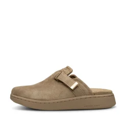 Women Woden Vega Clog Suede - Silver Mink