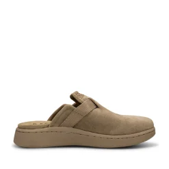 Women Woden Vega Clog Suede - Silver Mink