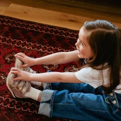 Women Woden Ydun Glitter Kids - Dry Rose