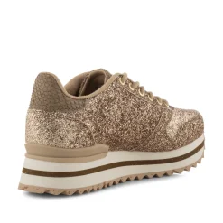 Women/Kids Woden Ydun Glitter Plateau - Coffee Cream