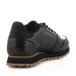 Women Woden Ydun Shiny Leather - Black