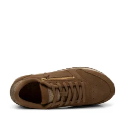 Women Woden Ydun Suede Zipper - Latte